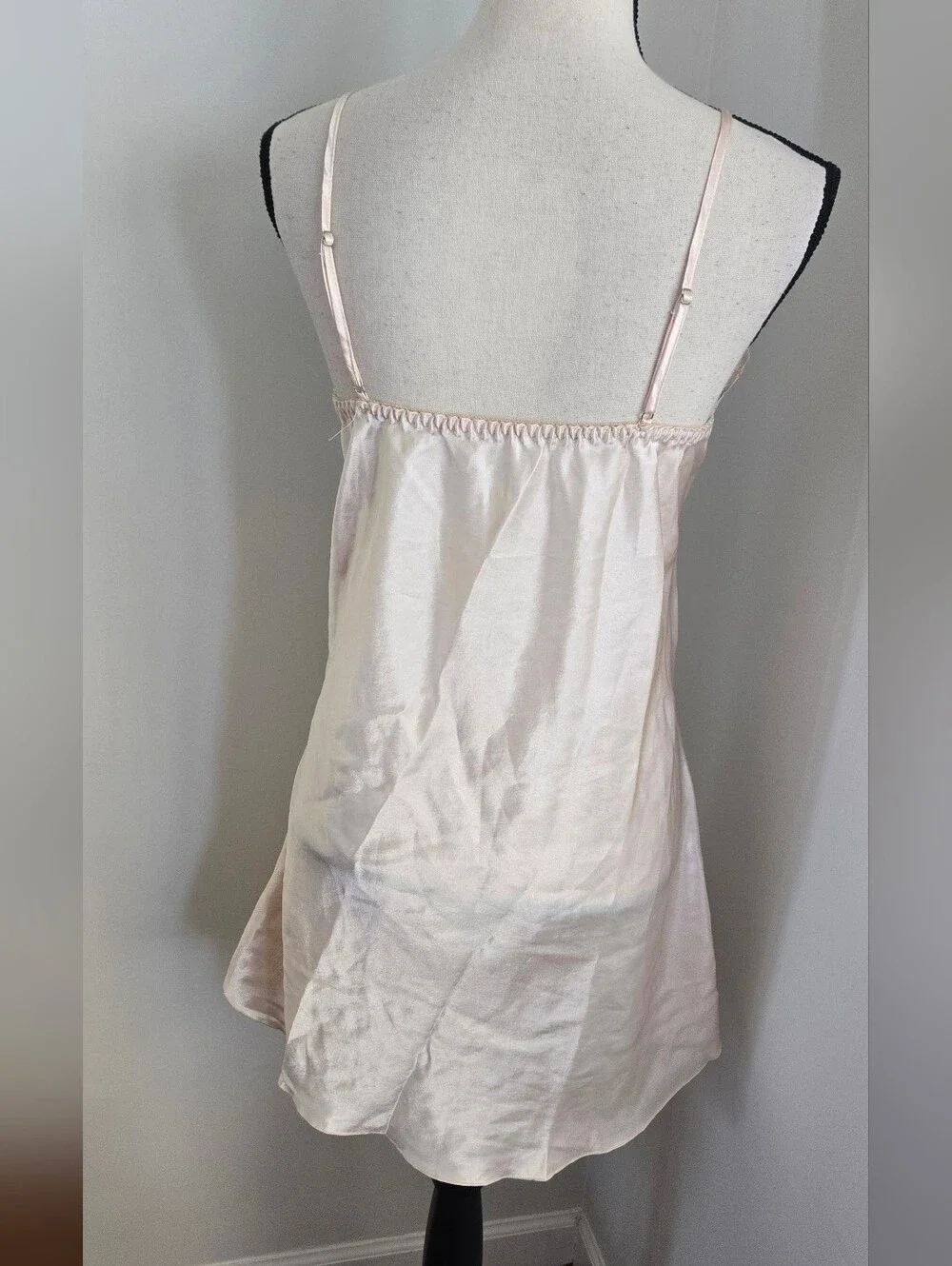 Vintage Cream Slip Dress Chemise - Picture 2 of 6